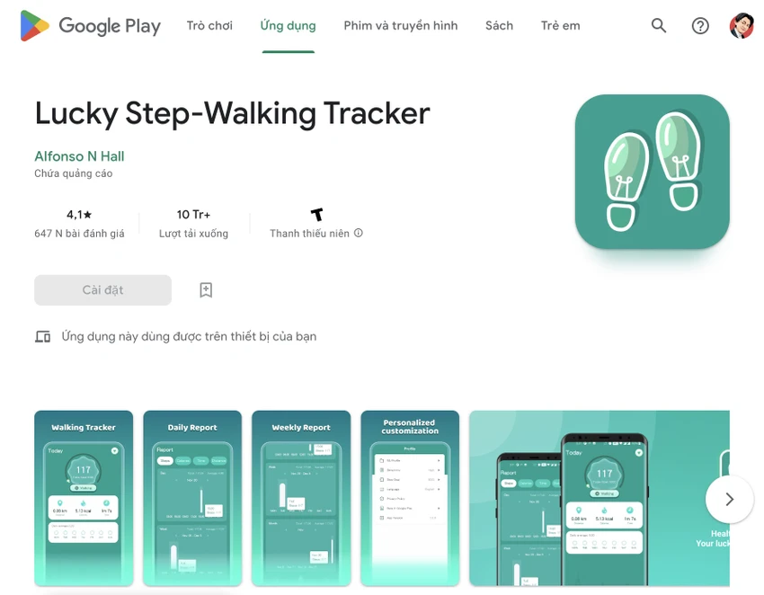 Các ứng dụng này hiện vẫn còn tồn tại trên Google Play. Ảnh: TIỂU MINH