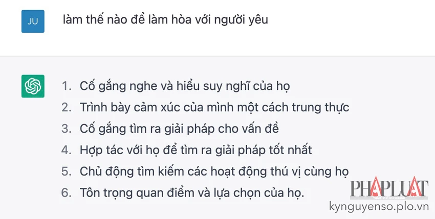 chatgpt-cai-thien-moi-quan-he ChatGPT có thể giúp bạn cải thiện mối quan hệ. Ảnh: MINH HOÀNG