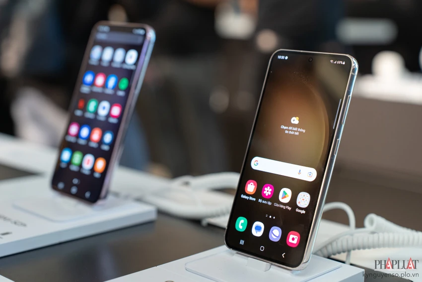 Dự kiến doanh số bán Galaxy S23 series sẽ tăng trưởng 1,5 lần so với phiên bản tiền nhiệm. Ảnh: TIỂU MINH