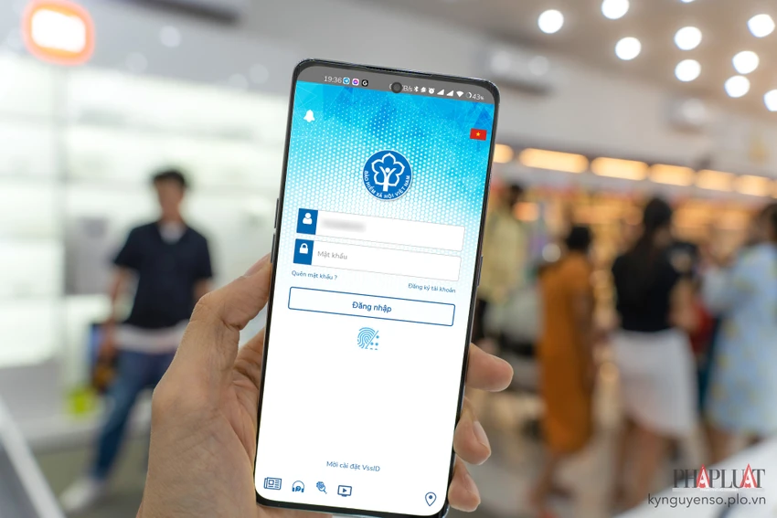 ung-dung-vssid-tren-dien-thoai Ứng dụng VssID hỗ trợ bạn theo dõi quá trình đóng bảo hiểm nhanh chóng. Ảnh: MINH HOÀNG