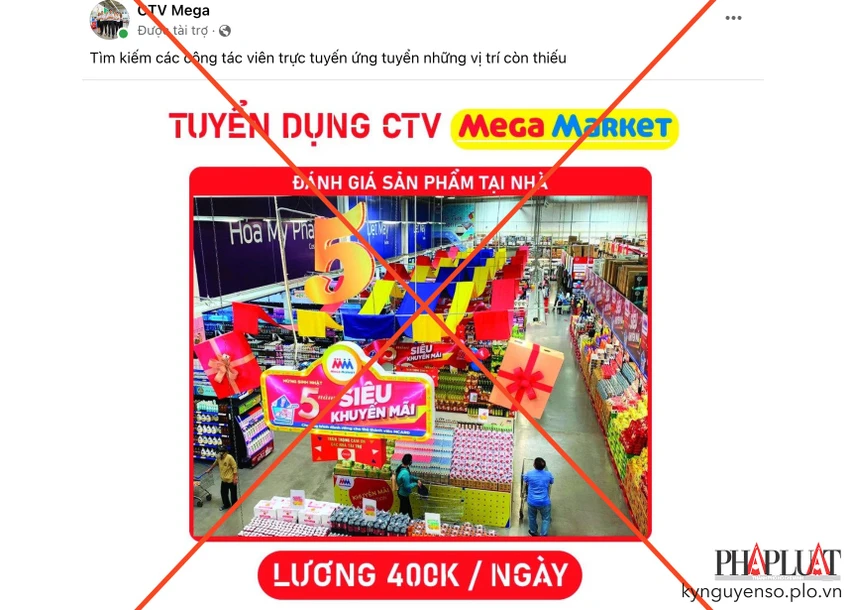 dang-tin-tuyen-dung-gia-mao-cac-thuong-hieu-lon Đăng tin tuyển dụng giả mạo các thương hiệu lớn. Ảnh: TIỂU MINH