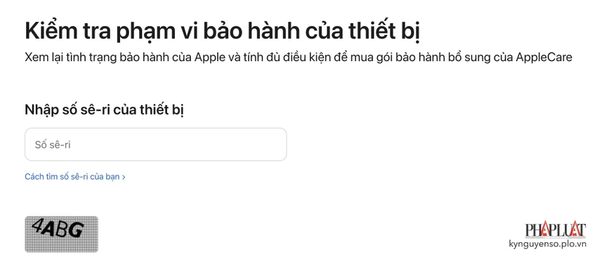 kiem-tra-tinh-trang-thiet-bi-thong-qua-so-imei Kiểm tra tình trạng của thiết bị thông qua số IMEI. Ảnh: TIỂU MINH