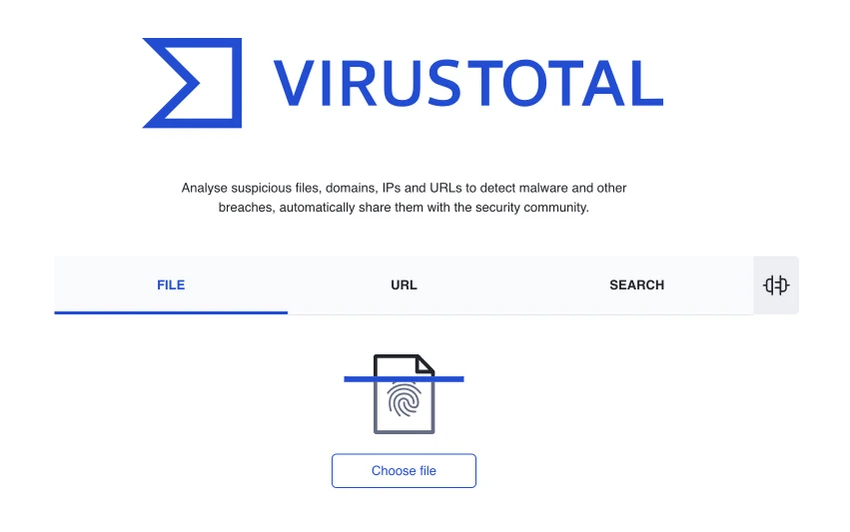 kiem-tra-muc-do-an-toan-cua-tep-tin-bang-virustotal Kiểm tra mức độ an toàn của liên kết, tệp tin… trước khi mở bằng dịch vụ VirusTotal. Ảnh: TIỂU MINH