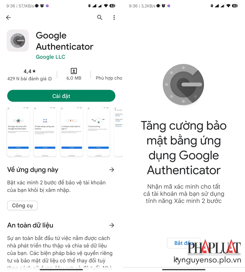 google-authenticator-vua-duoc-bo-sung-tinh-nang-dong-bo-hoa Google Authenticator vừa được bổ sung tính năng đồng bộ hóa. Ảnh: TIỂU MINH