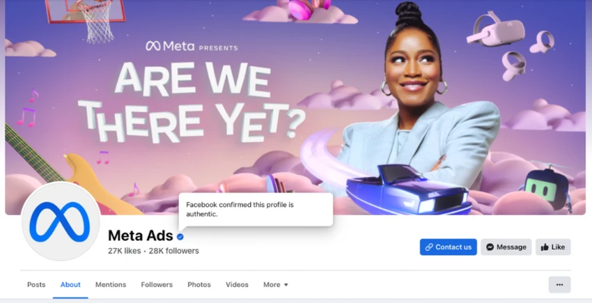 trang-facebook-cua-truong-hoc-bi-hack-va-doi-ten Trang này từng thuộc về một trường học ở Thổ Nhĩ Kỳ và đã bị hack, đổi tên thành Meta Ads. Ảnh: Mashable