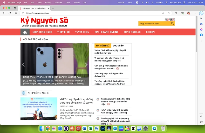 giao-dien-cu-cua-trinh-duyet-edge Giao diện cũ của trình duyệt Microsoft Edge. Ảnh: TIỂU MINH