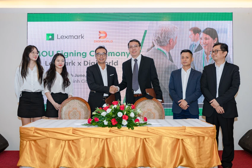 digiworld hợp tác cùng lexmark