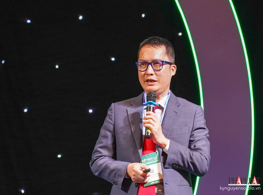 ong-nguyen-thanh-son-mvv Ông Nguyễn Thanh Sơn cho biết chuyển đổi số thực chất là thay đổi tư duy. Ảnh: TIỂU MINH