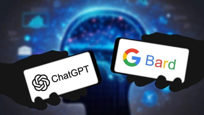 chatgpt-vs-google-bard-ai-tot-hon chatgpt và google bard ai tốt hơn