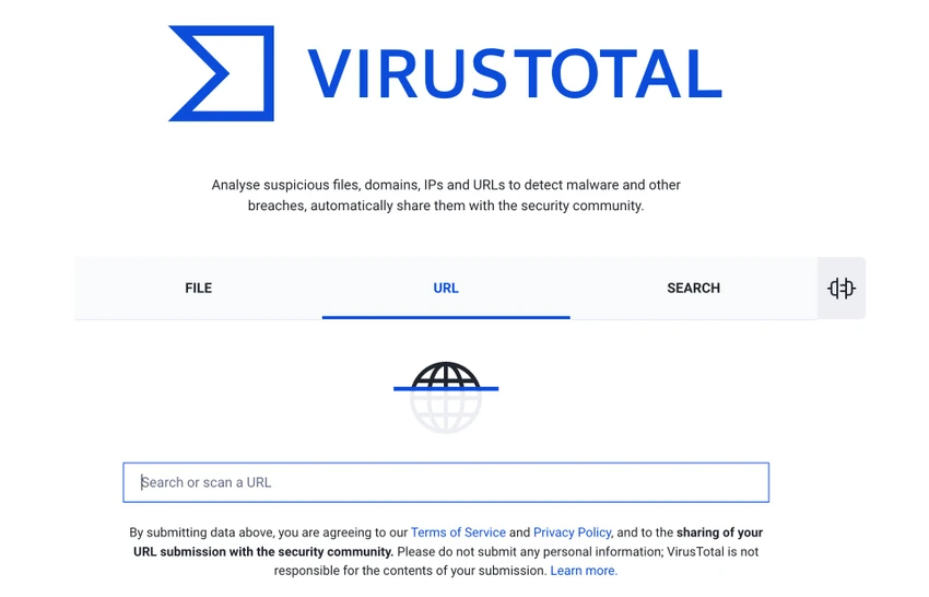 kiem-tra-do-an-toan-cua-lien-ket-bang-virustotal Kiểm tra độ an toàn của file, liên kết trước khi bấm vào. Ảnh: TIỂU MINH