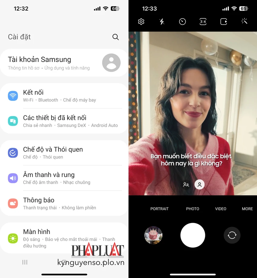try-galaxy-cho-phep-nguoi-dung-iphone-trai-nghiem-dien-thoai-gap Bản cập nhật mới của Try Galaxy bổ sung một số tính năng trên dòng điện thoại gập Z Fold 5 và Flip 5. Ảnh: TIỂU MINH
