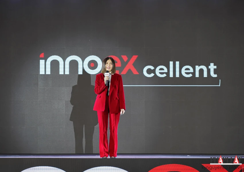 ba-truong-ly-hoang-phi-innoex Bà Trương Lý Hoàng Phi - Chủ tịch HĐQT kiêm CEO IBP, Trưởng BTC InnoEx. Ảnh: TIỂU MINH