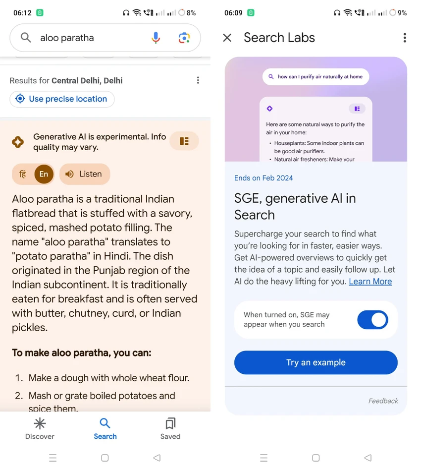 google-mo-rong-cong-cu-tim-kiem-ai-tong-quat Google mở rộng công cụ tìm kiếm AI tổng quát. Ảnh: Hema Budaraju