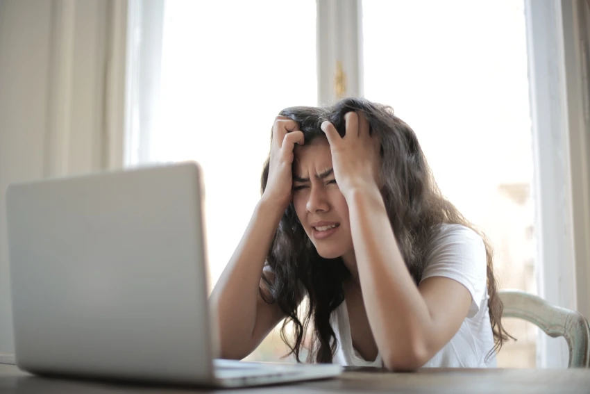 Căng thẳng gia tăng do sức khỏe đường ruột kém. Ảnh: Pexels