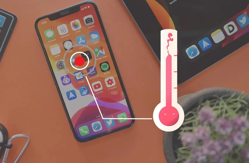 iPhone bị nóng