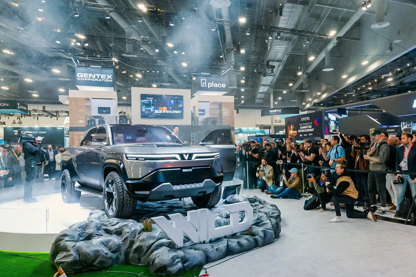 Concept của xe bán tải điện VF Wild.