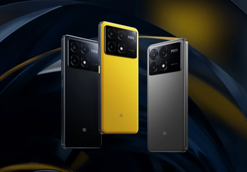 Tin công nghệ 15-1: POCO X6 Pro có 3 màu khác nhau. Ảnh: POCO