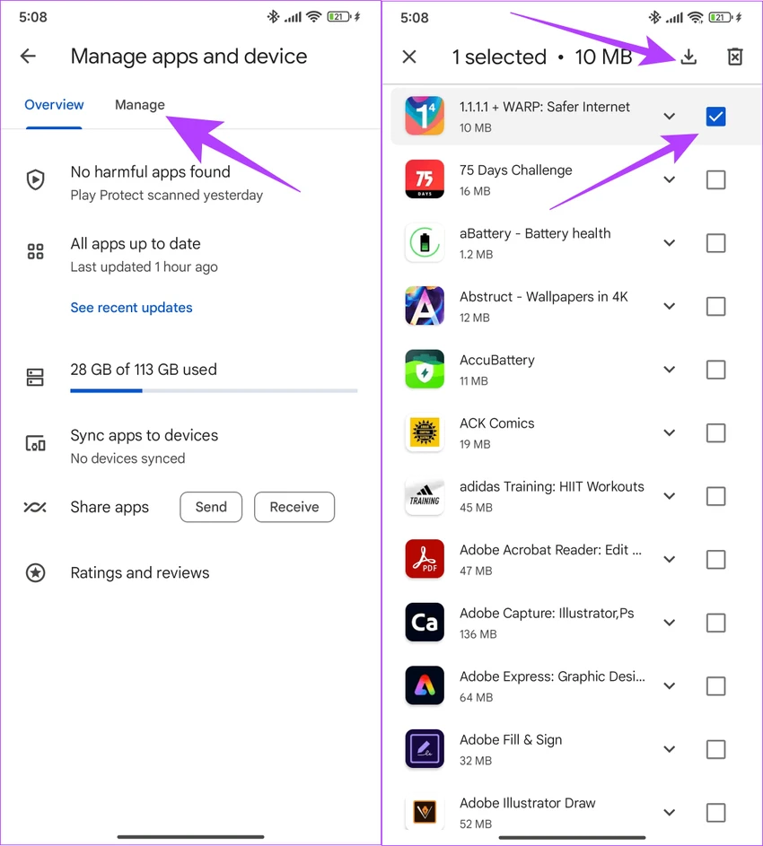 Tin công nghệ 23-1: Cách khôi phục ứng dụng và trò chơi đã xóa trên Android.
