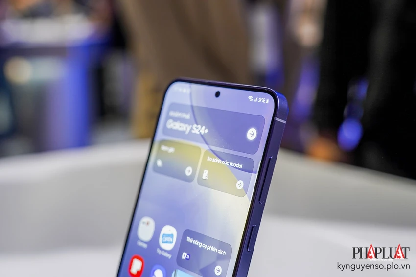 Sáng ngày 18-1 (theo giờ Việt Nam), Samsung Galaxy S24 series đã được ra mắt với nhiều tính năng AI đáng chú ý. Ảnh: TIỂU MINH