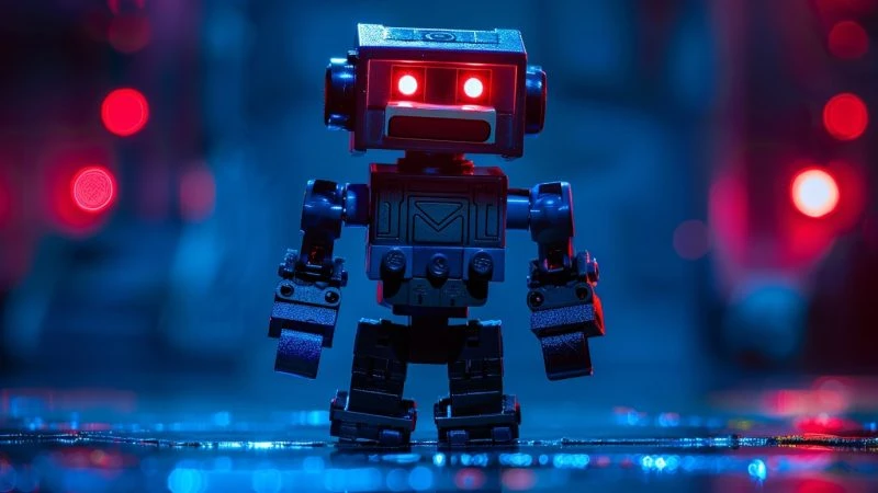Đồ chơi robot thông minh ngày càng phổ biến. Ảnh minh họa