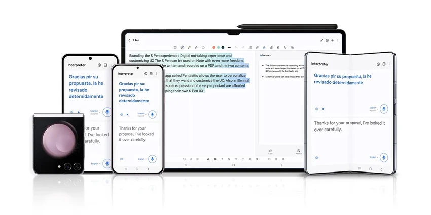 Người dùng điện thoại Samsung cũ sắp được sử dụng các tính năng AI. Ảnh: Samsung