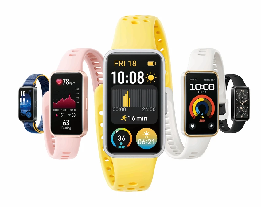 Tin công nghệ 20-4: Huawei Band 9 có thiết kế đơn giản, nhiều màu sắc.