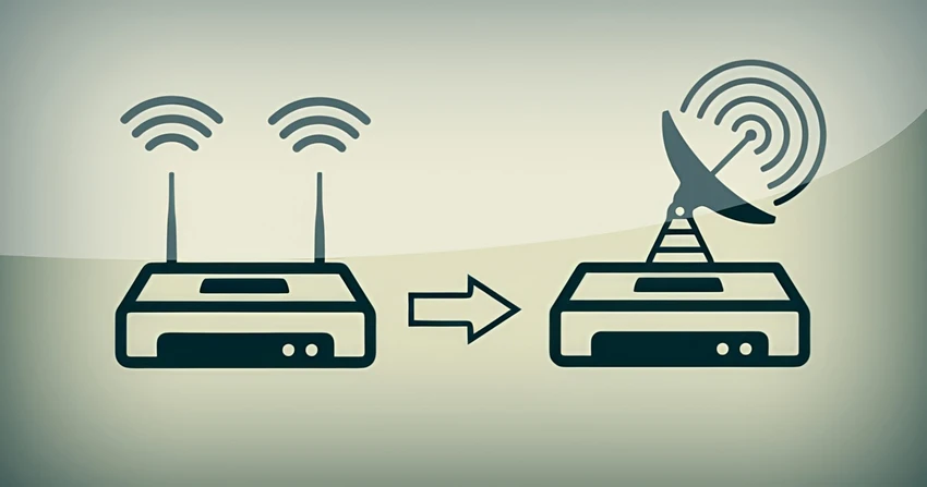 Biến router cũ thành Access Point để tăng phạm vi phủ sóng WiFi. Ảnh minh họa