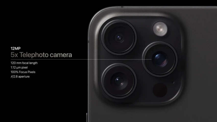 Tin công nghệ 12-7: iPhone 16 Pro Max có khả năng sử dụng camera tele 5x như cũ.