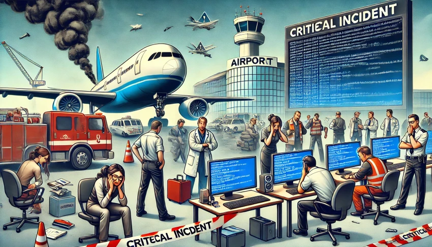 Nhiều máy tính của công ty, dịch vụ quan trọng trên toàn cầu bị lỗi màn hình xanh. Ảnh: AI