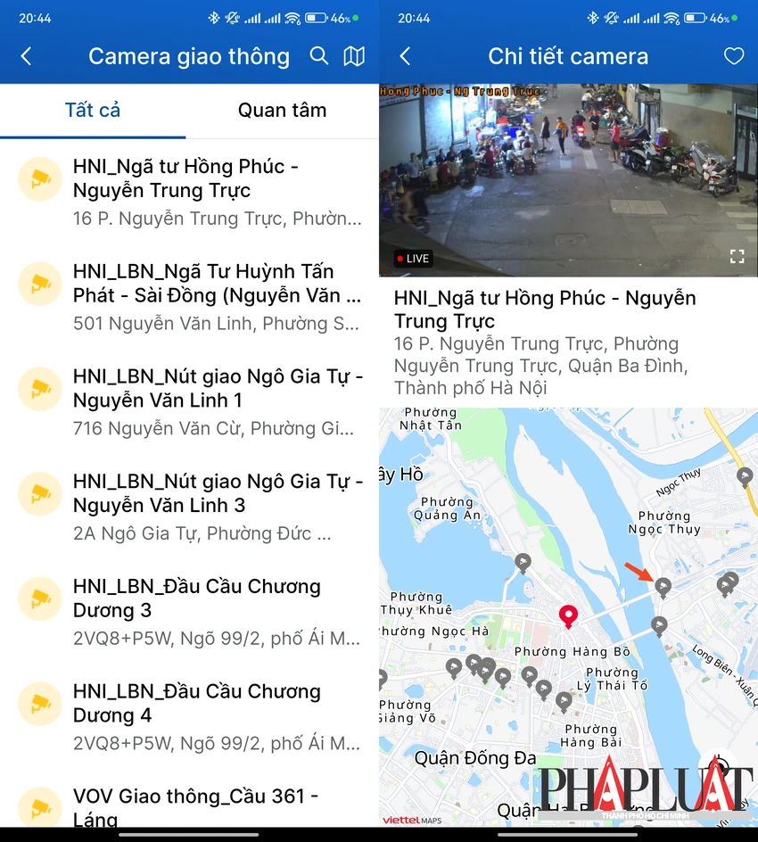 Cách né kẹt xe tại Hà Nội. Ảnh: MINH HOÀNG