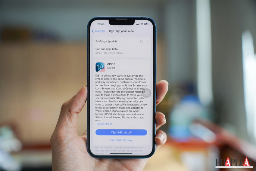 Danh sách các mẫu iPhone đủ điều kiện cập nhật iOS 18. Ảnh: MINH HOÀNG