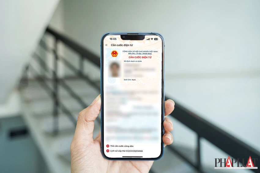 Tài khoản VNeID có giá trị tương đương với thẻ căn cước. Ảnh: MINH HOÀNG