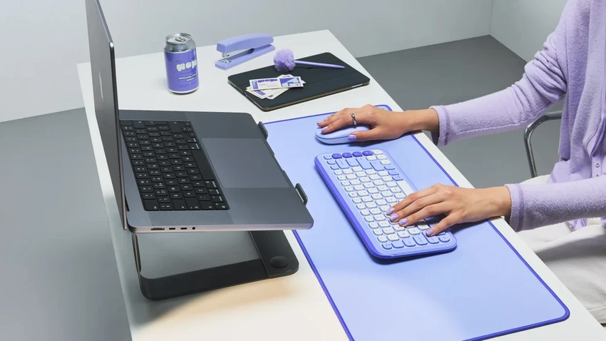 Bàn phím cơ low profile Logitech Pop Icon Keys.