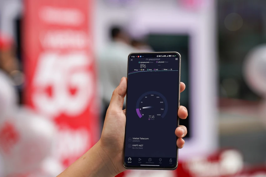 5G không gây tốn data hơn so với 4G. Ảnh: MINH HOÀNG
