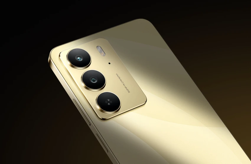 Smartphone giá rẻ realme C75 có khả năng chống nước và bụi đạt chuẩn IP69.