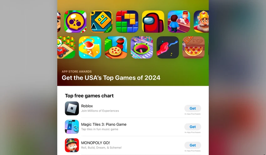 Tin công nghệ 18-12: Những ứng dụng và tựa game được tải xuống nhiều nhất trên iPhone.