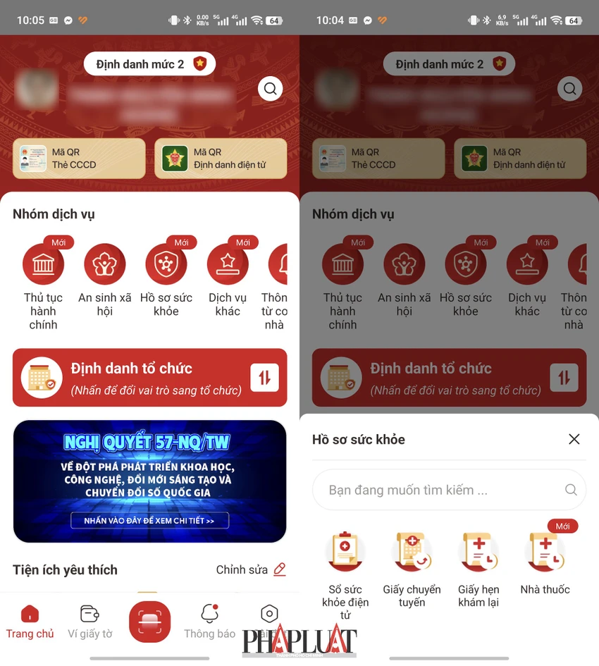 Mua thuốc online trên ứng dụng VNeID. Ảnh: MINH HOÀNG