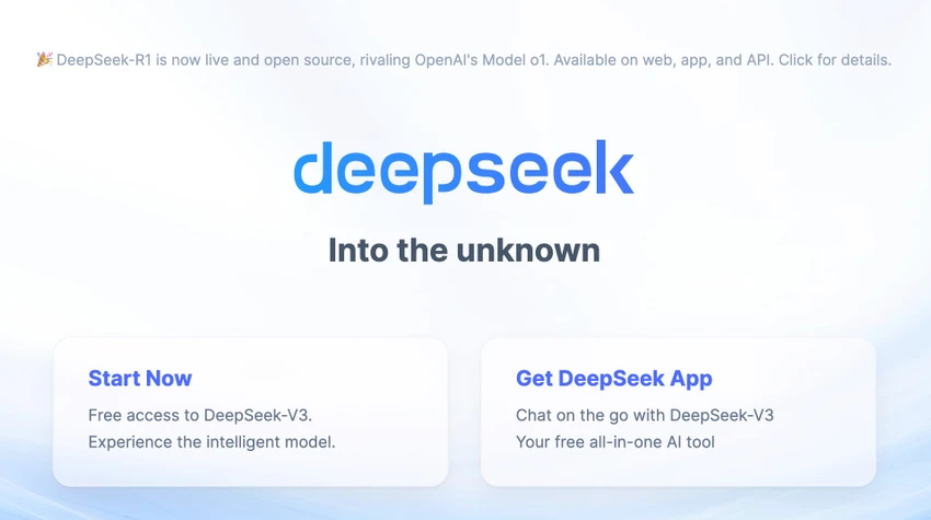 Việc đăng ký tài khoản DeepSeek đang gặp sự cố. Ảnh: TIỂU MINH