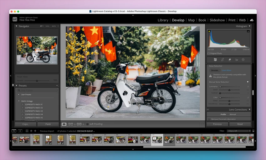 Các công cụ AI trên Adobe Lightroom khá hữu ích và mạnh mẽ. Ảnh: TIỂU MINH