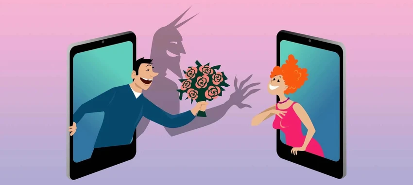 Nhiều trang web giả mạo xuất hiện trước ngày Valentine. Ảnh minh họa