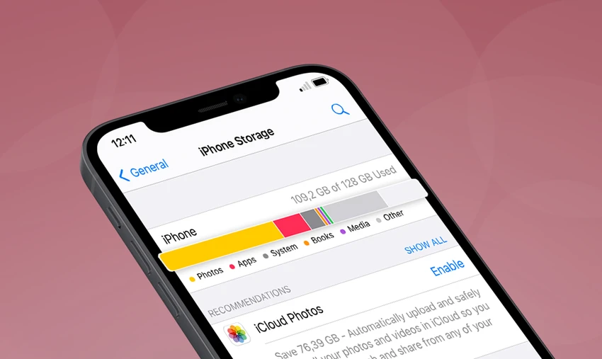 Hết dung lượng lưu trữ luôn là nỗi ám ảnh đối với nhiều người dùng iPhone.
