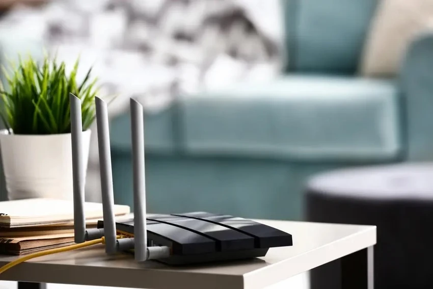 Thay đổi vị trí đặt router để cải thiện tốc độ mạng WiFi.
