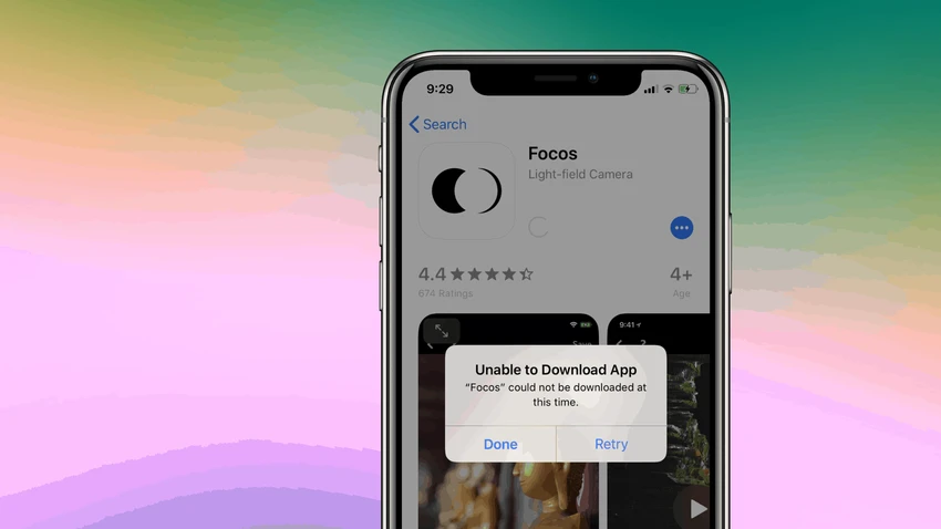 Hết dung lượng cũng là nguyên nhân khiến bạn không tải được ứng dụng trên iPhone.