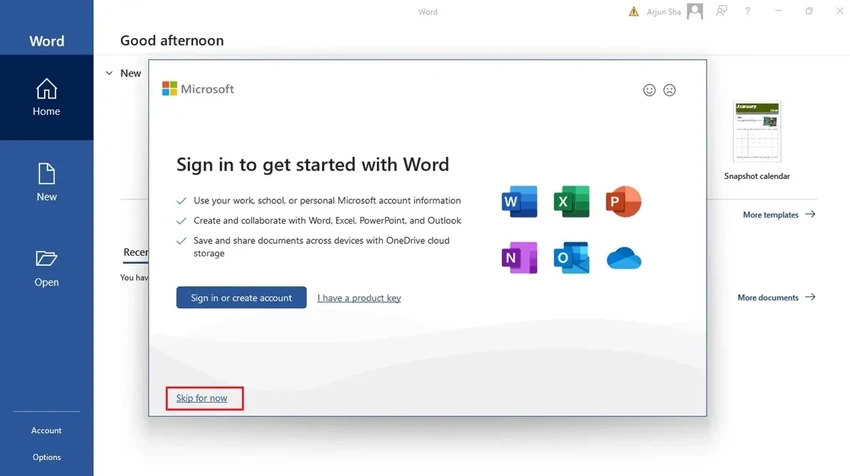 Cách cài đặt phiên bản Office miễn phí của Microsoft. Ảnh: BeeBom