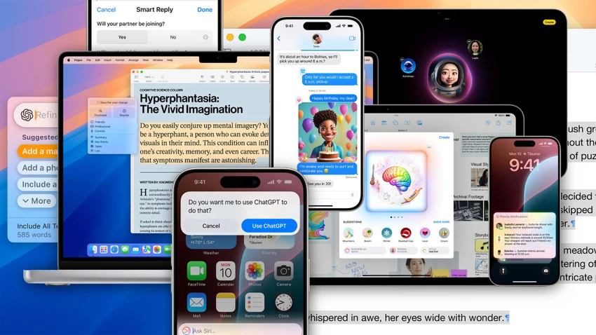 Apple bị kiện vì các tính năng Apple Intelligence. Ảnh: Apple