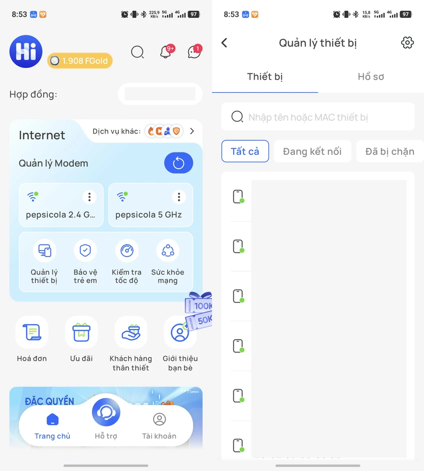 Cách quản lý các thiết bị đang kết nối WiFi trong mạng. Ảnh: MINH HOÀNG