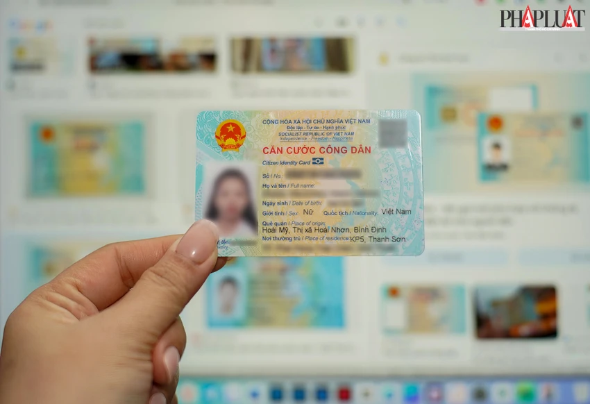 Không bắt buộc phải làm lại thẻ căn cước khi sáp nhập tỉnh. Ảnh: MINH HOÀNG