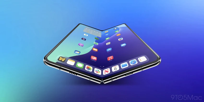 Nhiều khả năng Apple sẽ ra mắt iPhone màn hình gập vào năm 2026. Ảnh: 9to5mac