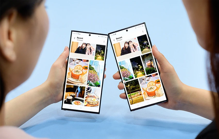 Chia sẻ nhanh các tệp tin trên điện thoại Samsung.