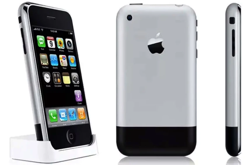 Mẫu iPhone đầu tiên đã làm thay đổi cả thế giới. Ảnh: Apple